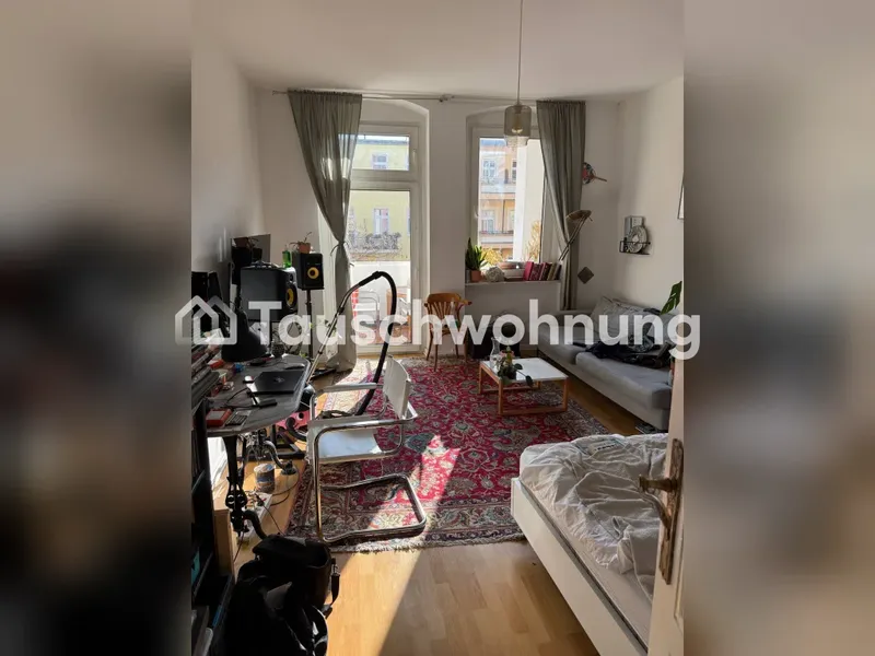 Tauschwohnung: 3,5 Zi WG mit Sonnen Loggia Balkon in Neukölln — photo 1